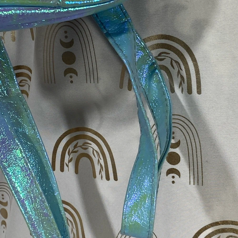 Wonder Nation Mermaid Blue and Green Sequin Kids Backpack